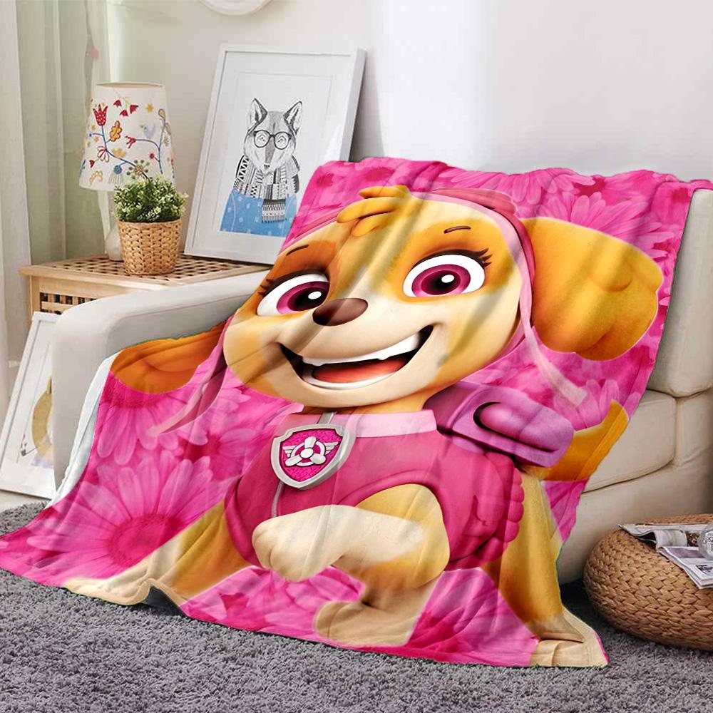 1pc Paw Paw11 Blanket, Gift, for Men and Women, Soft Blanket, Good for Sofa Bed Couch Travel, Lightweight Flannel Blanket