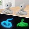 Fidget Snake Toy Realistic 3d Printed Snake Ornament with Flexible Joints Effect Model Creative Funny Snake Toy for Kids Adults