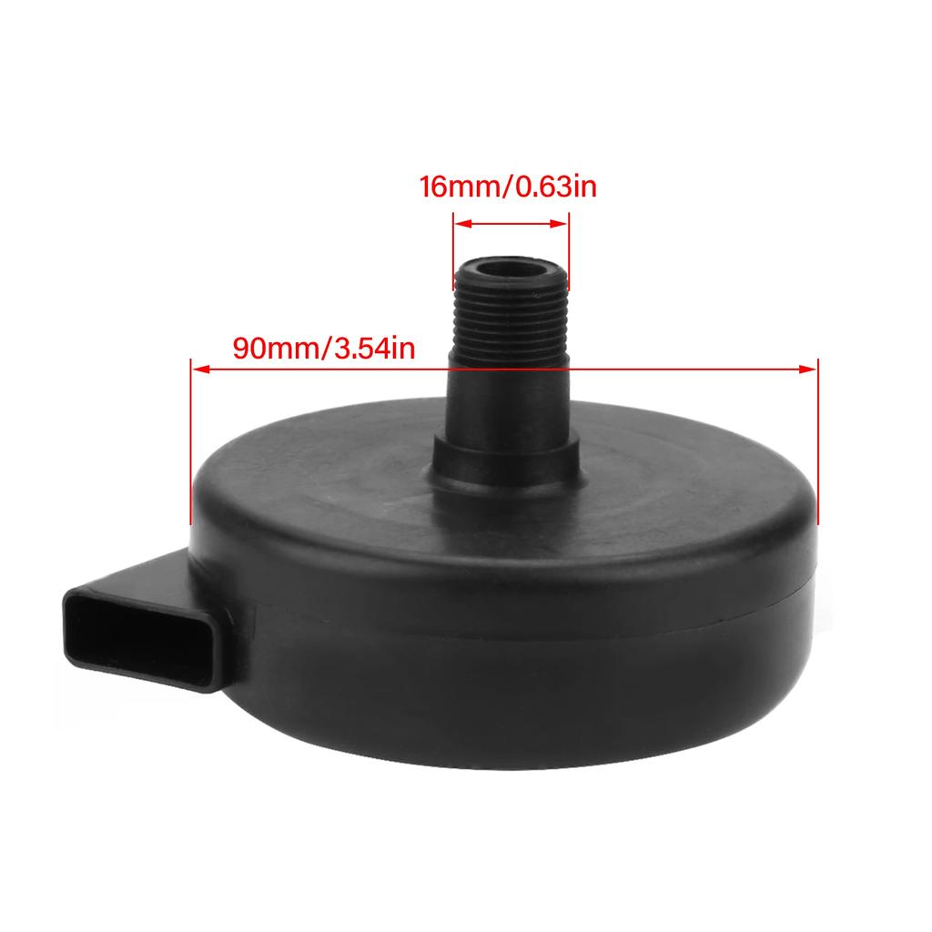 1/2pcs 16mm 3/8PT Plastic Male Thread Air Compressor Intake Filter Silencer Muffler New Industrial Equipment