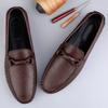 Men Shoes Casual Brand Summer Men Loafers Leather Moccasins Comfy Evening Dress Boat Shoes Mens Slip On Shoes Business Gentleman