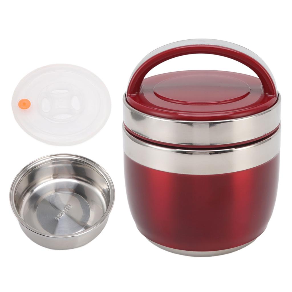 1.2L Термобокс для ланча Bento Box Set 304 Нержавеющая сталь для детей Подростков Взрослых Изолированный ланч