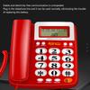 Проводной телефон с большим светодиодным дисплеем Стационарный телефон Большие кнопки Стационарные телефоны Быстрый набор Проводные телефоны