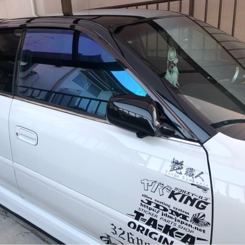 60% Visible Light Auto Front Side Window Foil Chameleon Car Windscreen Tint Film Color Change Sun Solar Sticker Protector
