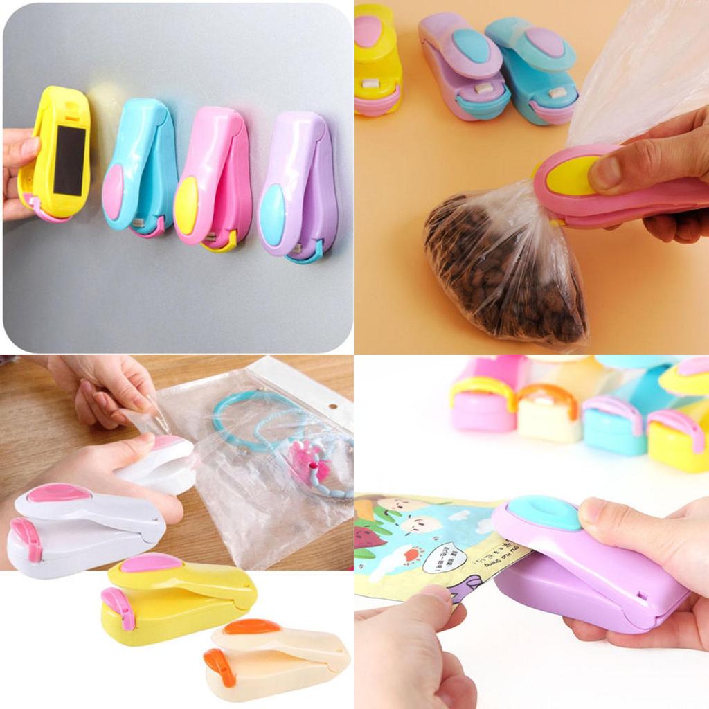 Mini Home Portable Seal Vacuum Food Bag Sealer Packaging Machine Kitchen Tool