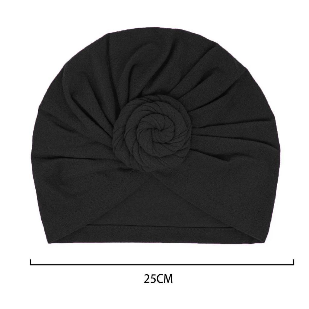 Этническая женская головная повязка-шапка с цветочным узлом