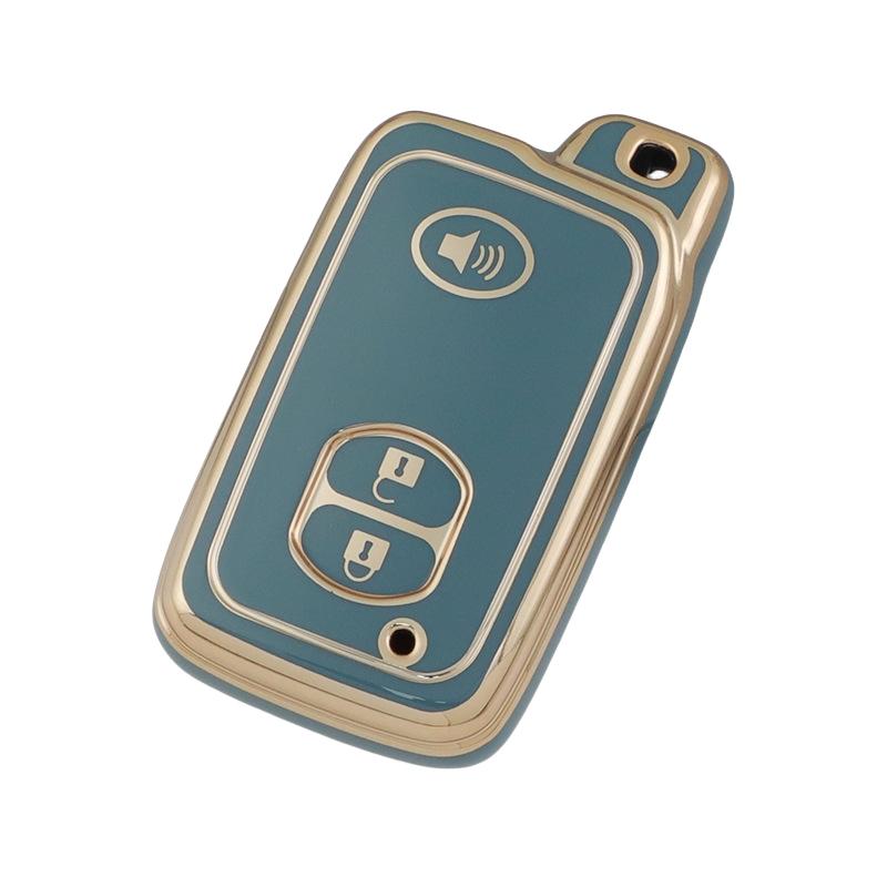 234 Buttons TPU Car Remote Shell Fob for Toyota Aqua RAV4 Land Cruiser Camry Prado Corolla Prius TPU Car Key Case Cover Keyless