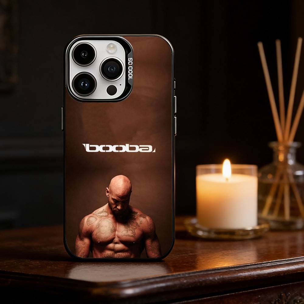 Booba singer b2o 92i Phone Case For iPhone 17,16,15,14,13,12,11,Pro Max,Plus Candy Silver Cover