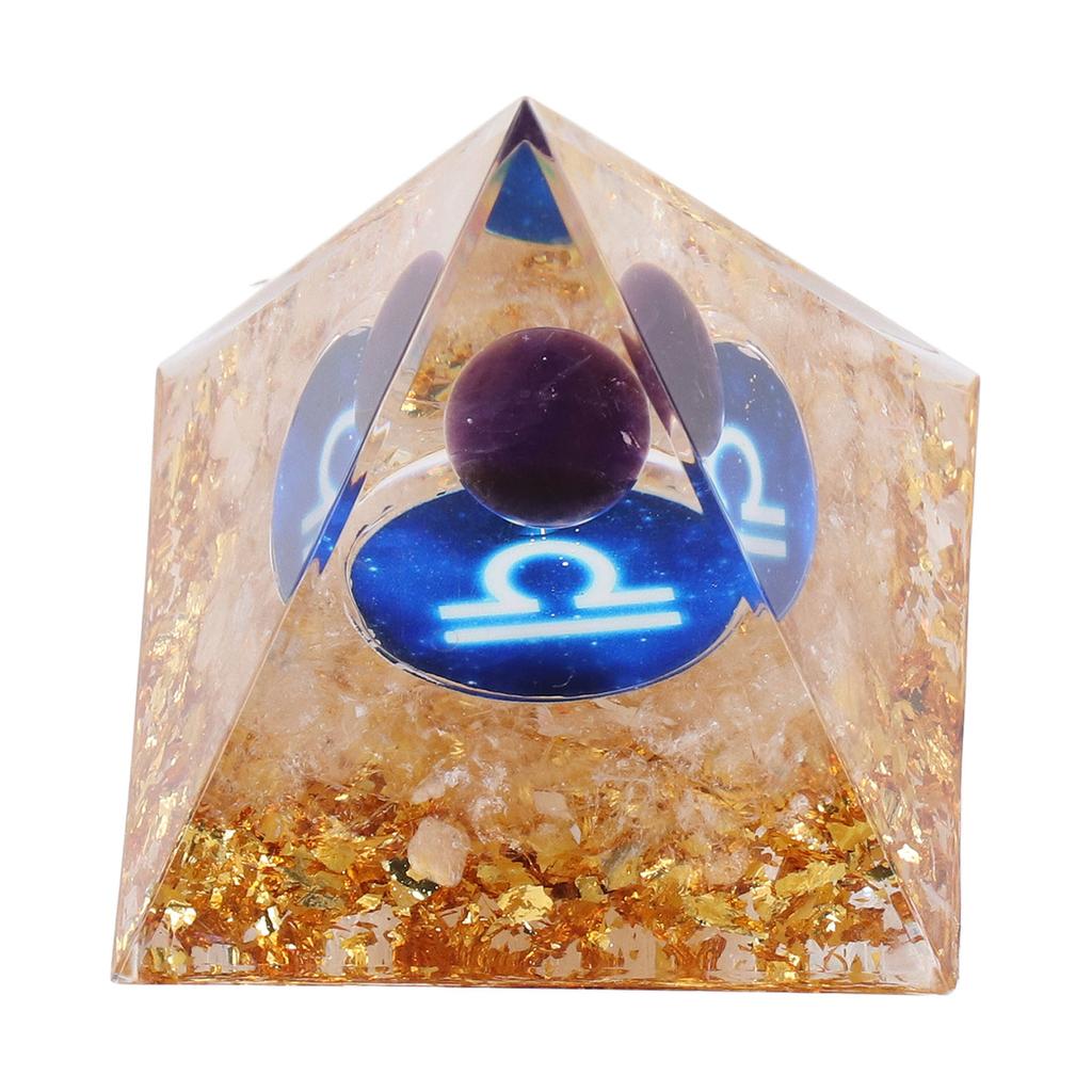 Созвездие Пирамидальный Камень для Позитивной Энергии Снижение Стресс Чакра Смола Исцеление Медитация Сила