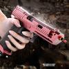 Pistol Shell Throwing Continuous Firing Blowback Soft Bullet Gun Empty Hanging Birthday Gift