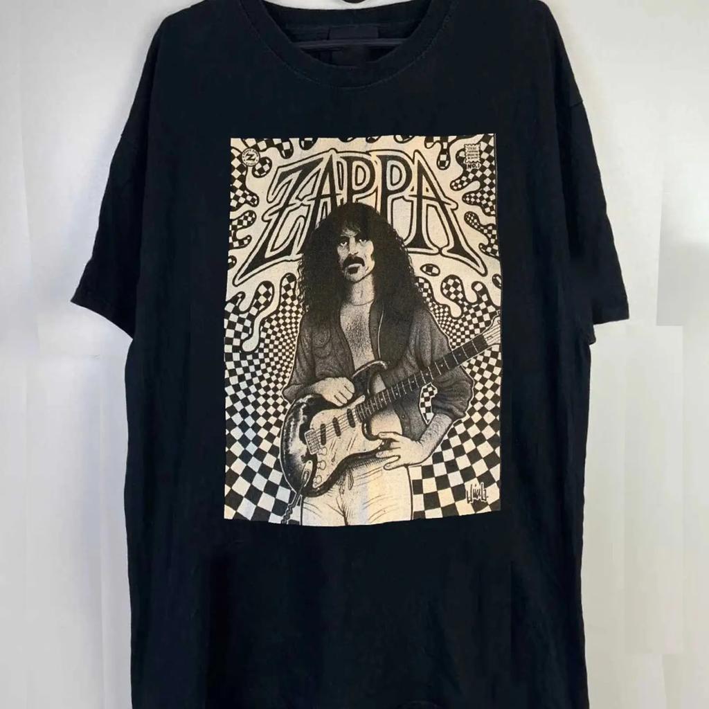 Frank Zappa Comics T Shirt All Sizes Bs444 Vintage Fashion Homme Stretched Comfortable Graphic Streetwear Breathable