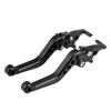 A Pair of Motorcycle CNC Modified Handle Multiple Adjustable Aluminum Alloy Horn Brake Clutch Accessories