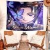 Personalized Name ochou Shinobu Tapestry, Wall Hanging Tapestry, Pattern Tapestry for Dorm Bedroom Living Room Wall Art Photography Backdrop