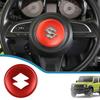 Украшение кнопок рулевого колеса автомобиля для Suzuki Jimny JB64 JB74 2022 2023, аксессуары для интерьера из алюминиевого сплава