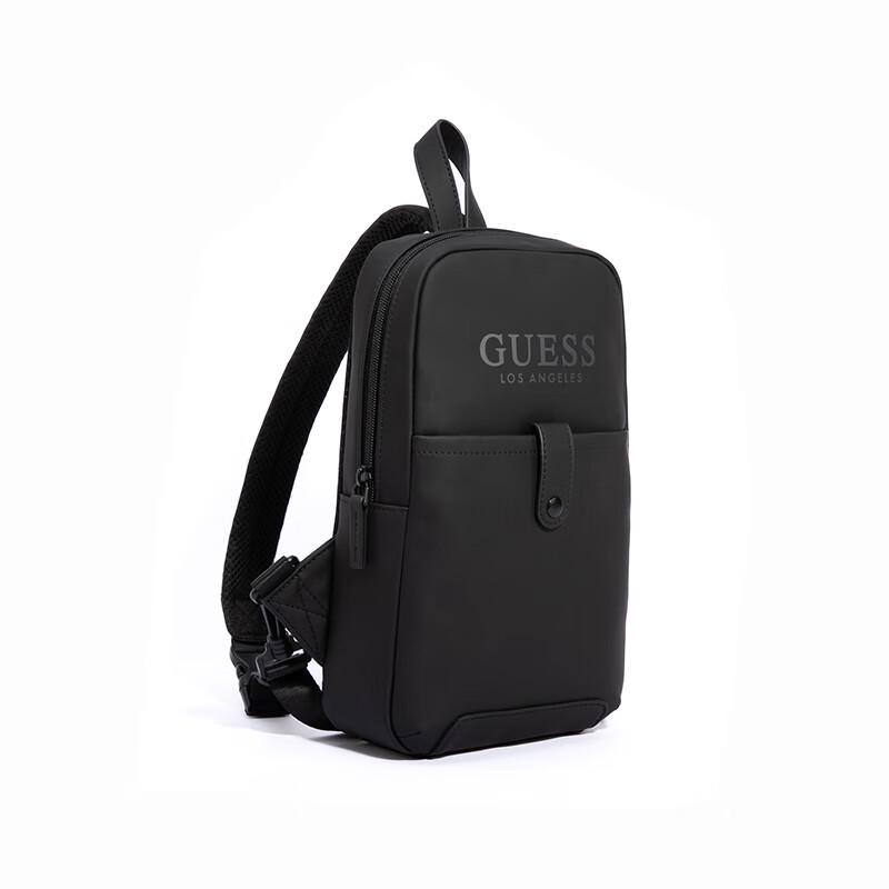 GUESS Men's Casual Crossbody Chest Bag