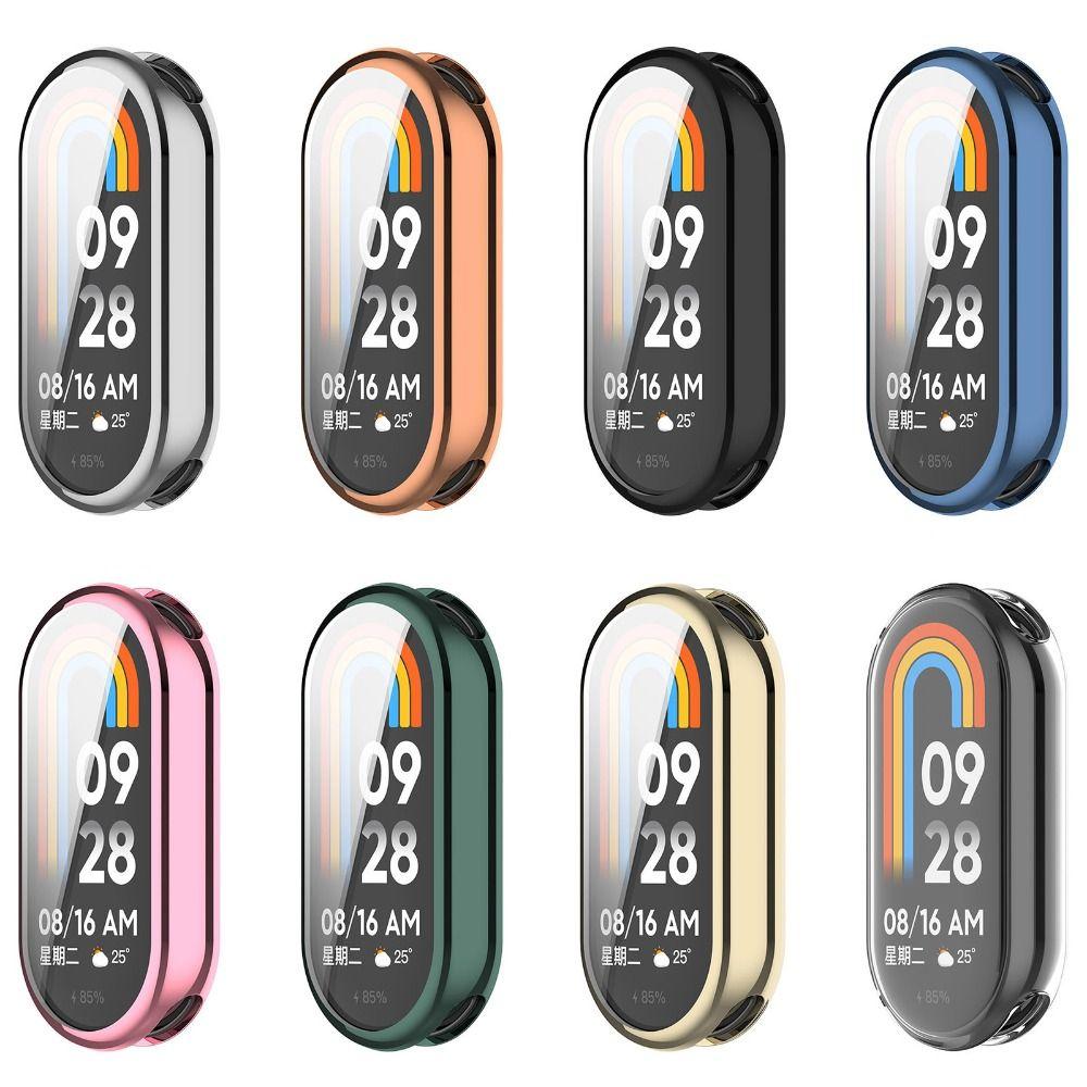 TPU Screen Protector Full Cover Case Shell Soft Protective Cover for Xiaomi Band 9
