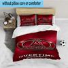 Anaheim Braves Graffiti Art Bedding Set 3pcs, High Quality Bedding Set Including 1pc Duvet Cover And 2pcs Pillowcases for Bedroom, Dormitory Gift