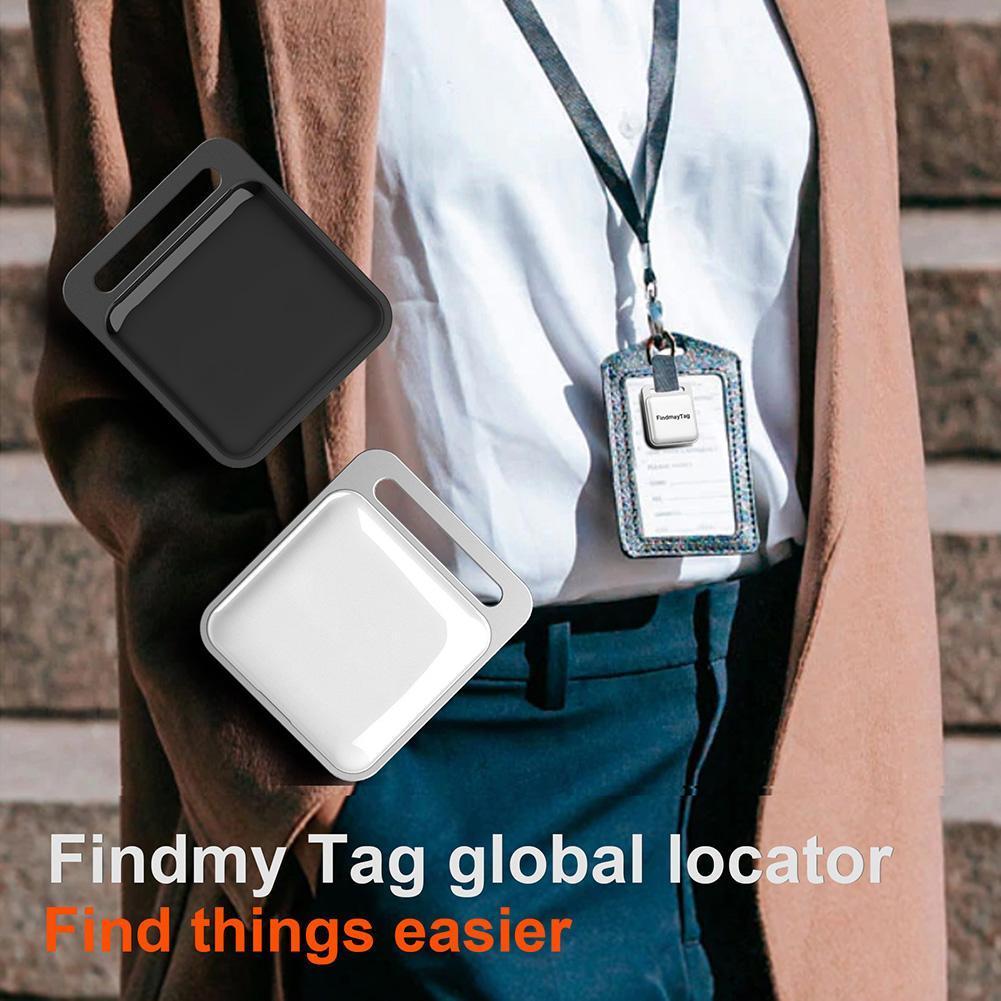 Мини GPS-локатор Anti Lost Alarm Кошелек Брелок Умная метка Работает с приложением Apple Find My Bluetooth Брелок Питомцы Беспроводной трекер