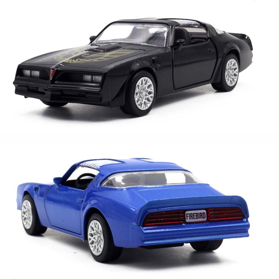 ABBE1 1/36 Pontiac Firebird Metal Car Model Toys for Boys Alloy Diecast Pull Back Model Car Collection Vehicle for Kid Gifts Adult Toy