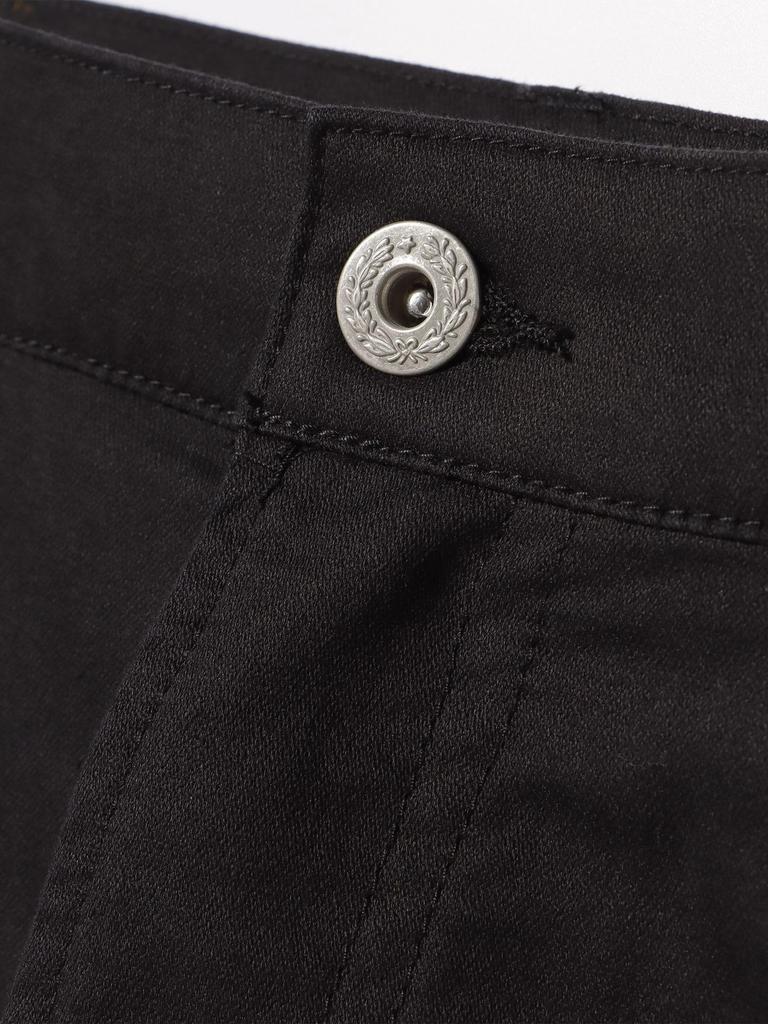 Beams Heart Men's Stretch Twill Narrow Jeans Pants, Black, Size L