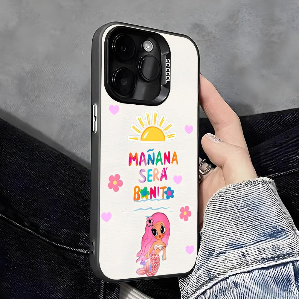 Чехол для телефона K-Karol G Manana Sera Bonito Для IPhone 17 Pro Max 16 Pro Max 15 14 13 11 12 Mini Xs X Xr 7 8 Plus Se Цвет Серебристый Co