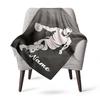 Playing Basketball Customize Your Name Blanket Used For Chair Office Sofa Bed Camping Soft And Warm Giving Friends And Relatives Birthday Graduation