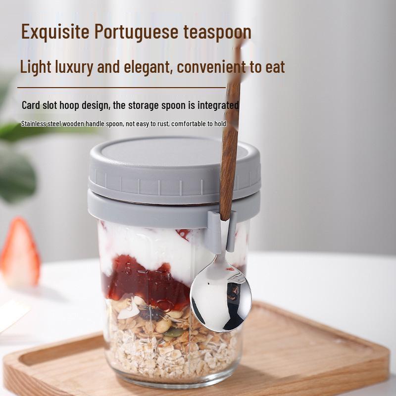Портативная кружка-блендер для завтрака - Утолщенное стекло, герметичная, для молока или салата