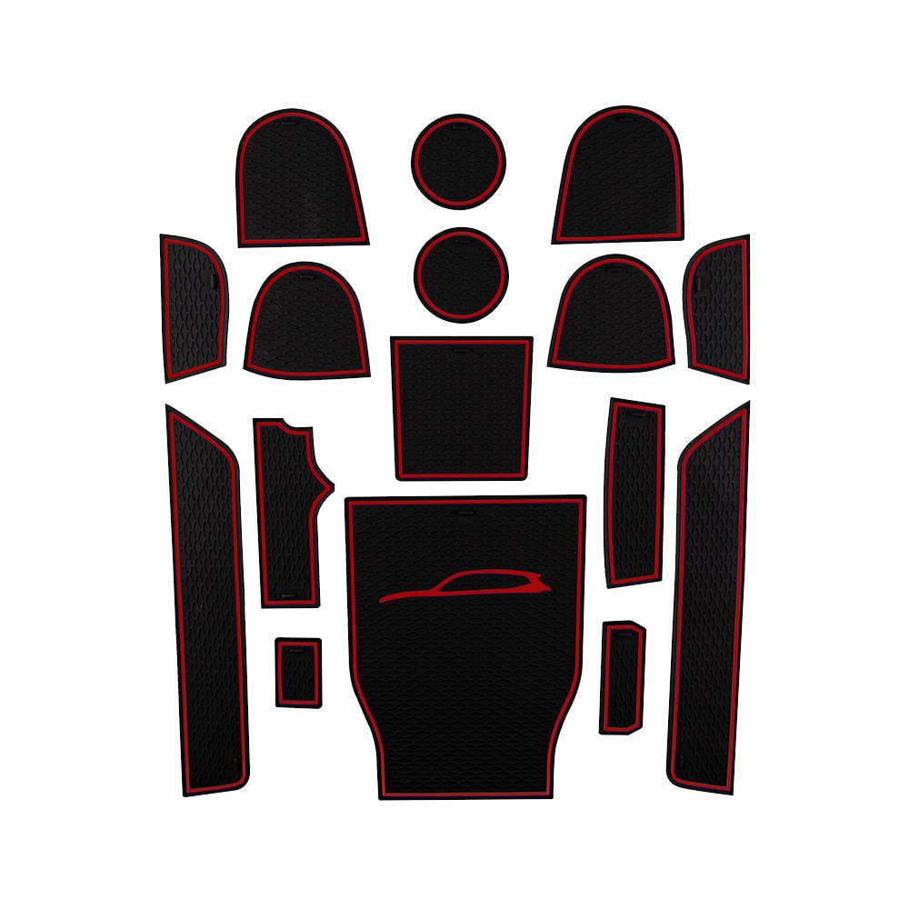 Для BMW X3 G01 2018 - 2025 Коврики в углубления дверей автомобиля Резиновые коврики в углубления дверей Аксессуары для интерьера Запчасти