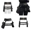 Женская поясная сумка Gearduke из искусственной кожи в стиле стимпанк с винтажным держателем для телефона, трендовая трансграничная мода