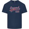 Legend Since 45th Birthday 1981 Unisexs Light Cotton TShirt