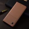Флип-кейс Napa Below Grid из натуральной кожи для Samsung Galaxy A04 A04S A04E A14 A24 A34 A54 4G 5G Чехол для телефона с отделениями для карт