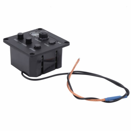 Звукосниматель для акустической гитары, ISYS EQ Предусилитель Эквалайзер Встроенный Звукосниматель в розетку, Аксессуары для музыкальных инструментов