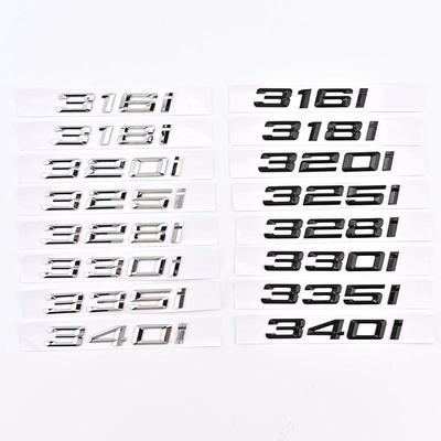Совместимый задний значок для BMW 3 серии: Модели 316i, 318i, 320i, 325i, 330i