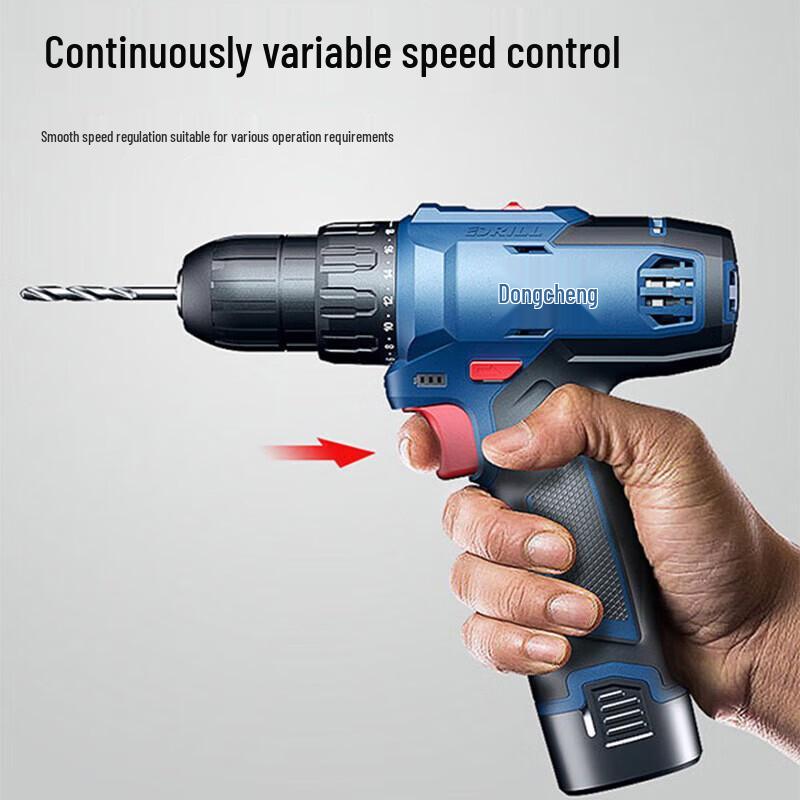 Dongcheng 16V Brushless Cordless Impact Drill CN plug (adapter included)