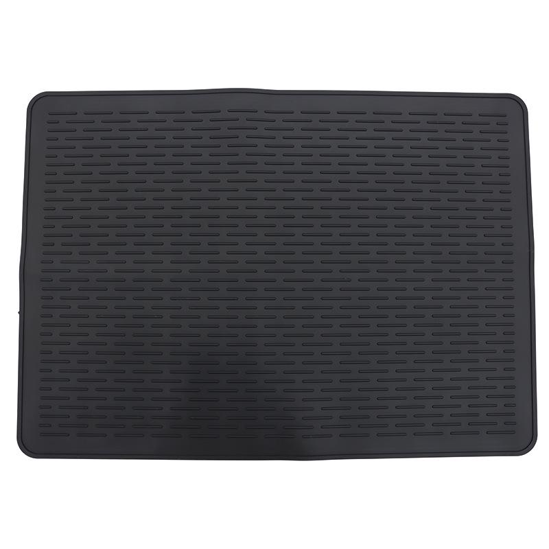 Silicone Non-slip Heat-Resistant Stove Mat - Draining & Anti-scald Placemat for Kitchen and Dining Table.