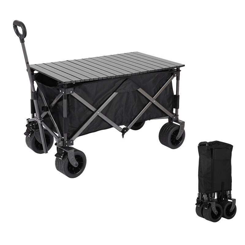 Utopian Heavy-Duty Camping Cart with Table