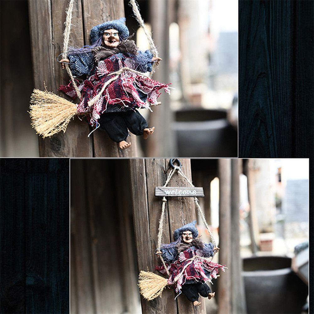 Жуткий реквизит Куклы-ведьмы Декор для дома, бара, клуба Реквизит для дома с привидениями Хэллоуин Подвесной призрак
