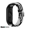 Тканый нейлоновый ремешок для Mi Band 8 7 6 Эластичный регулируемый нейлоновый браслет для Xiaomi Mi Band 4 3 5 6 7