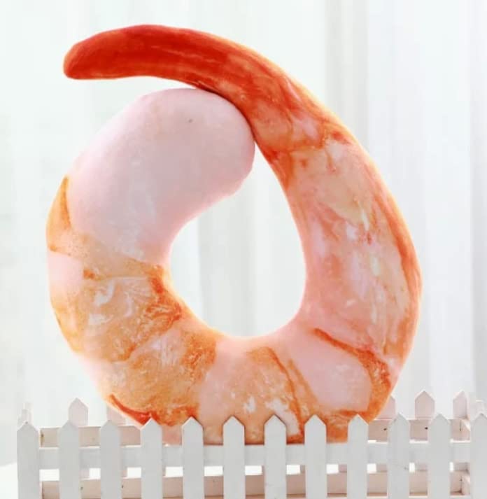 Подушка в виде сладкой креветки, подушка для шеи, подушка для обнимания, забавная подушка, путешествие, сон, еда, плюшевая игрушка, забавный предмет, мероприятие, вечеринка, подарок