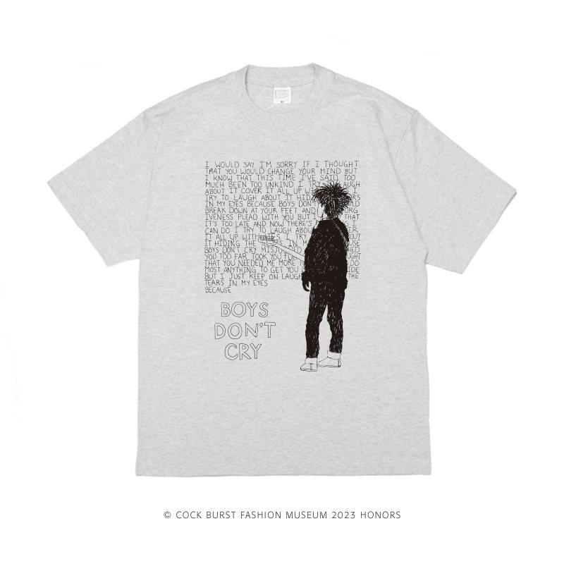 Treatment Band The Cure Robert Smith Boys Dont Cry Punk Rock ShortSleeved TShirt