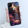 Для Google Pixel 4a 4G Чехол Роскошный Милый Кролик с Сердечками Забавный Мягкий Черный Матовый ТПУ Силиконовый Задний Защитный Чехол Тонкий