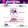 Очки Охотников на Демонов K-pop Декорации для Дня Рождения Гонночные Очки Маски Фотореквизит для Детского Дня Рождения Вечеринка