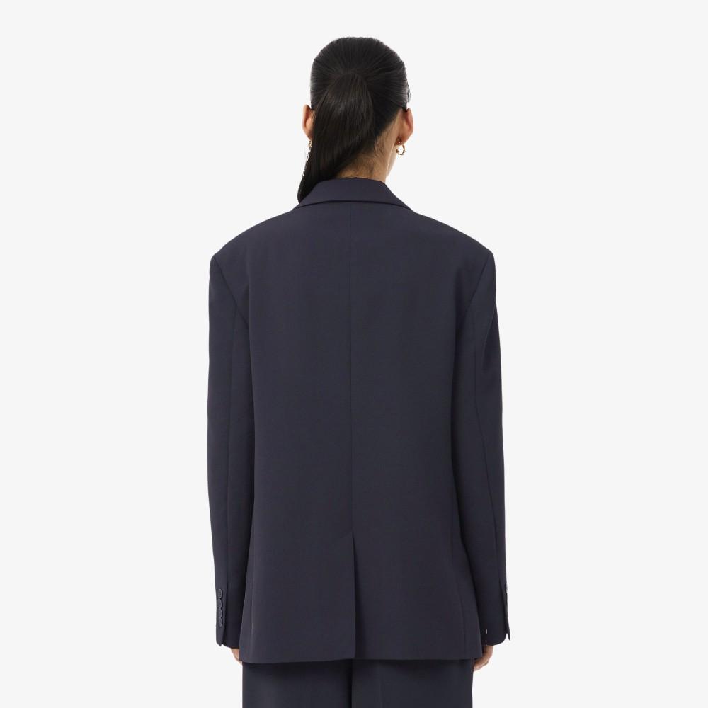 [lacoste] Women's Relaxed Fit Iconic Fluid Pique Blazer VF8502-56GHDE