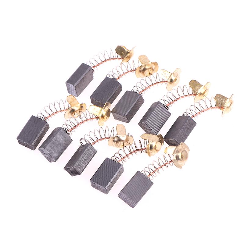 10Pcs Angle Grinder Carbon Brushes 7*11*17Mm Power Tool Motors Spare Parts
