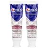 Crest, 3D White, зубная паста с фтором для профилактики кариеса, Advanced, Glamorous White, 2 тюбика, 93 г (3,3 унции) каждый