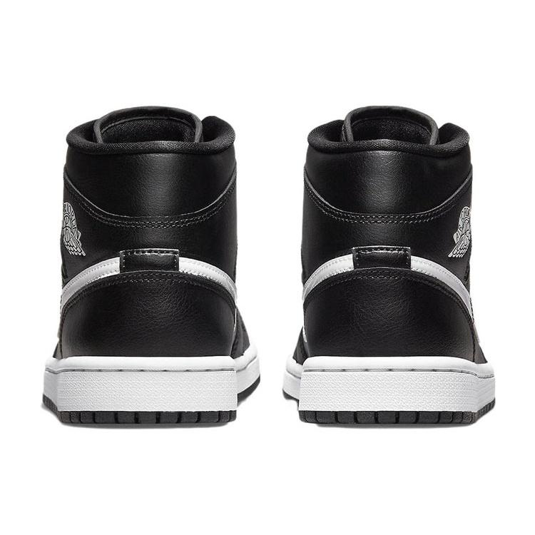(WMNS) Air Jordan 1 Mid 'Черно-белый' Женские DV0991-001