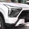 For Mitsubishi Xforce Outlander sport 2025 2026 Exterior ABS black Front  Bumper Fender foglamp  Rear fog Light  Eyebrow Cover