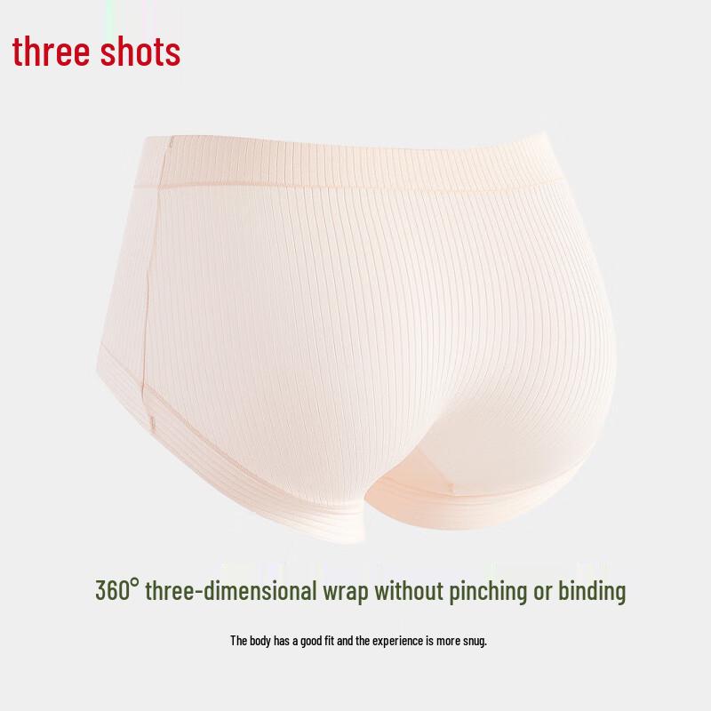Sanqiang Women's Antibacterial Cotton Briefs with Modal Crotch (3-Pack)