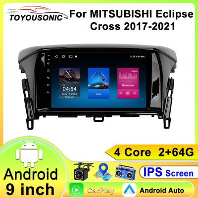 Для MITSUBISHI Eclipse Cross 2017-2021 Навигация GPS Android Автомагнитола Мультимедийный плеер Стерео wifi+4G Carplay Авто видео