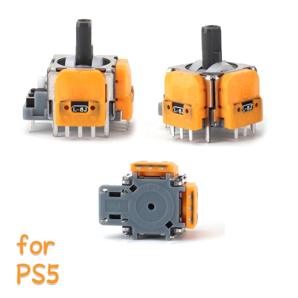 Сменный электромагнитный 3D аналоговый джойстик Холла Высокоточный джойстик с эффектом Холла для PS4/PS5/Xbox One