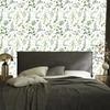 Leaves and meadow flowers wallpaper for living room and bedroom 50x1000